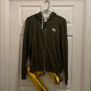 Pink full zip jacket